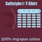 Gildan Men's Softstyle T-Shirt, Short Sleeve Blank Tee for Crafting & DIY Projects, Maroon 3-15 Pack